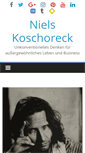 Mobile Screenshot of nielskoschoreck.de